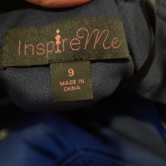 Sexiest navy blue, strapless cocktail dress by Inspire me - Picture 5 of 6